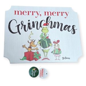 *NWT!* Merry, Merry Grinchmas Stand-Up Sign